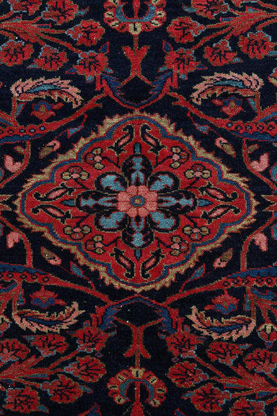 Tappeto Lillian Antico Persiano Autentico | Annodato a Mano 193x158cm - CarpetLiving