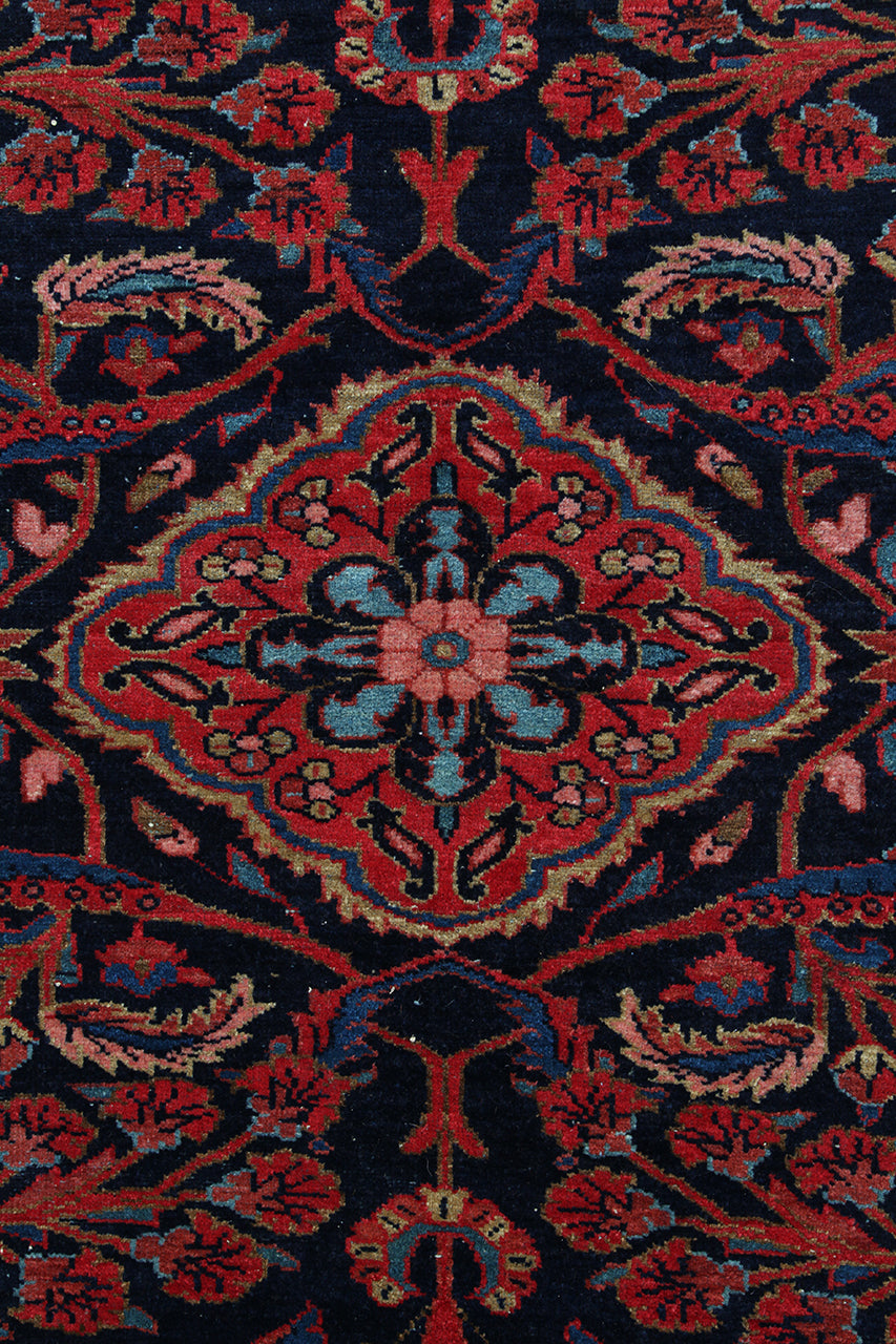 Tappeto Lillian Antico Persiano Autentico | Annodato a Mano 193x158cm