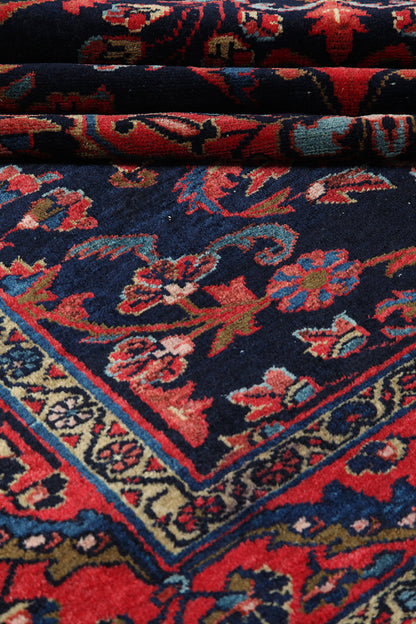 Tappeto Lillian Antico Persiano Autentico | Annodato a Mano 193x158cm