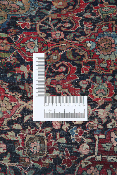 Authentic Antique Persian Isfahan Rug | Hand-Knotted 190x130cm