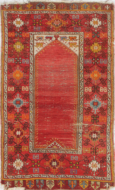 Tappeto Antico Anatolia Autentico | Annodato a mano 180x105cm