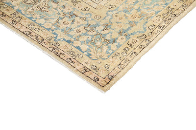 Tappeto Kerman Antico Persiano Autentico | Annodato a Mano 380x270cm