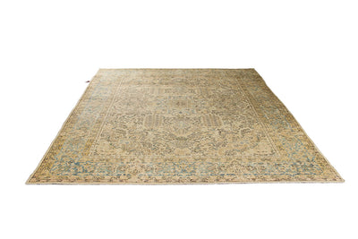 Tappeto Kerman Antico Persiano Autentico | Annodato a Mano 380x270cm