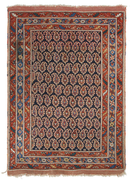 Authentic Antique Persian Malayer Rug | Hand-Knotted 155x114cm