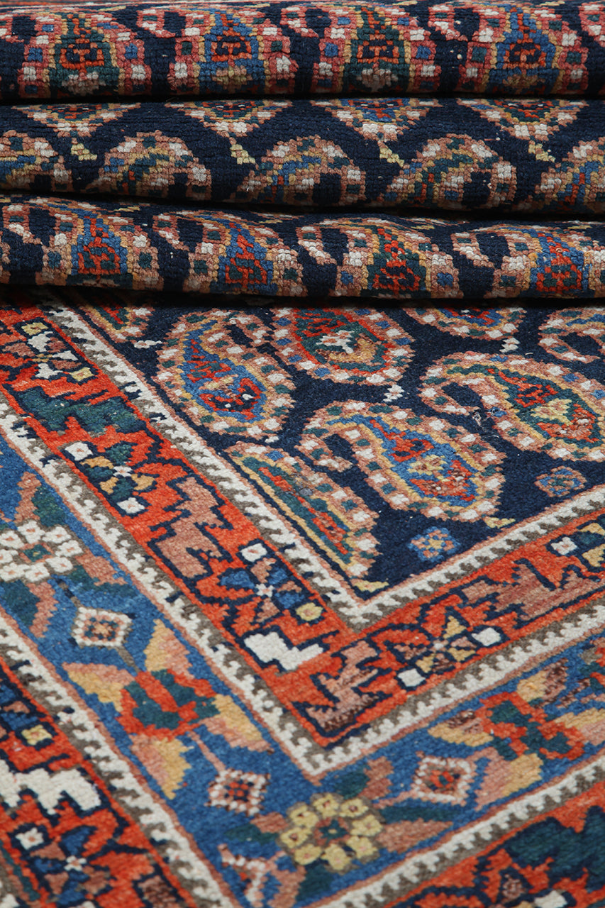 Authentic Antique Persian Malayer Rug | Hand-Knotted 155x114cm