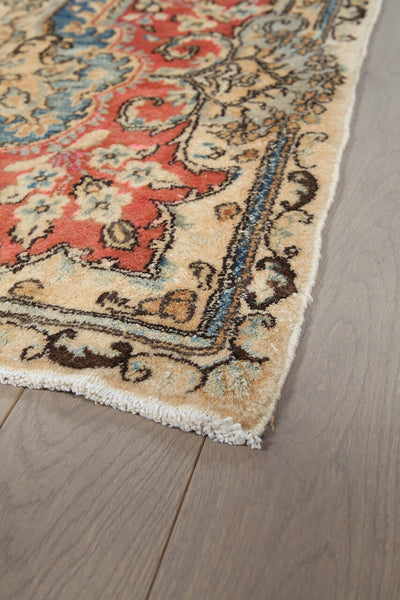 Tappeto Kerman Antico Persiano Autentico | Annodato a Mano 371x253cm - CarpetLiving