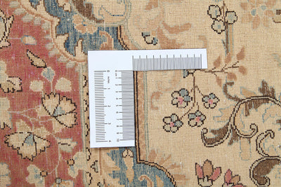 Tappeto Kerman Antico Persiano Autentico | Annodato a Mano 371x253cm - CarpetLiving