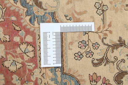 Tappeto Kerman Antico Persiano Autentico | Annodato a Mano 371x253cm