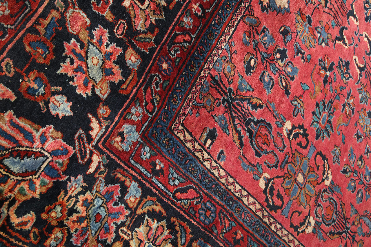 Tappeto Lillian Antico Persiano Autentico | Annodato a Mano 528x390cm