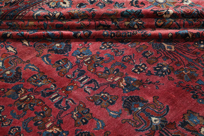 Tappeto Lillian Antico Persiano Autentico | Annodato a Mano 528x390cm - CarpetLiving