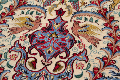 Persian Isfahan Silk & Wool Rug 155_109 cm