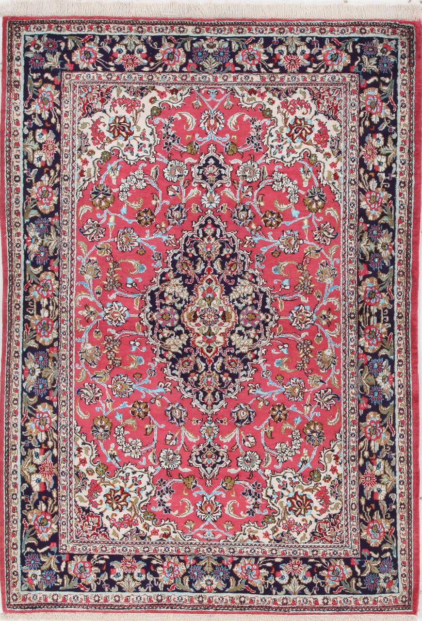 Persian Qum Silk Rug 152_106 cm
