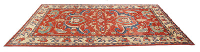 Tappeto Kazak Classico, Rosso, fatto a mano, 334x222cm - CarpetLiving