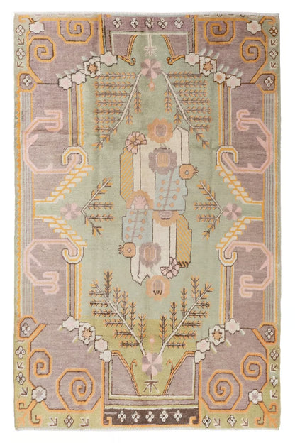 Tappeto Antico Samarcanda Autentico in lana - 256 x 163 cm