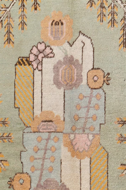 Tappeto Antico Samarcanda Autentico in lana - 256 x 163 cm