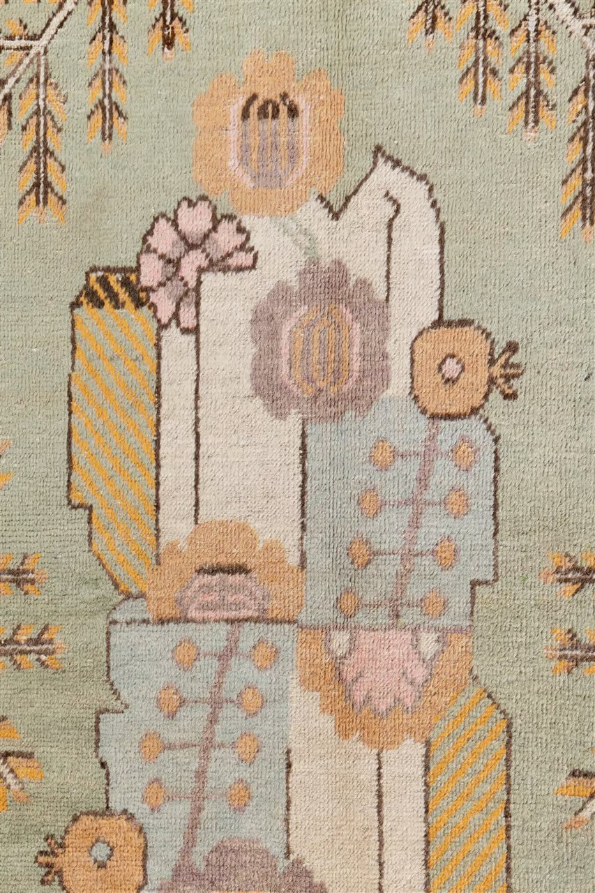 Tappeto Antico Samarcanda Autentico in lana - 256 x 163 cm