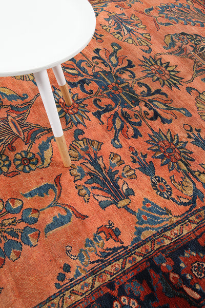 Tappeto Lillian Antico Persiano Autentico | Annodato a Mano 190x165cm - CarpetLiving
