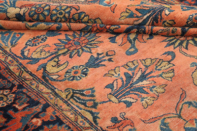 Tappeto Lillian Antico Persiano Autentico | Annodato a Mano 190x165cm - CarpetLiving