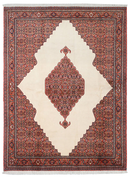 Handmade Bidjar Wool Rug Red