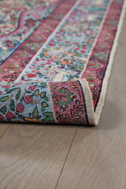 Tappeto Kerman Antico Persiano Autentico | Annodato a Mano 225x145cm