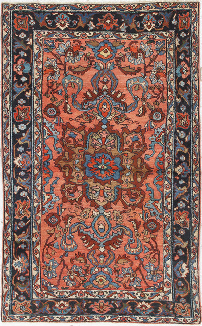 Tappeto Lillian Antico Persiano Autentico | Annodato a Mano 210x128cm - CarpetLiving