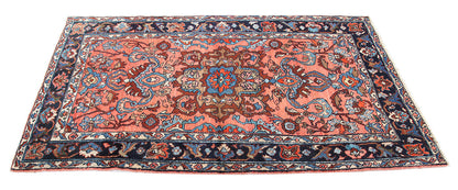 Tappeto Lillian Antico Persiano Autentico | Annodato a Mano 210x128cm