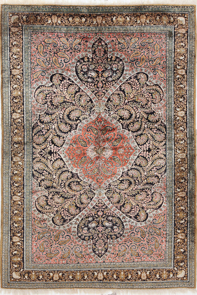 Tappeto Persiano QUM in seta 204x135cm - CarpetLiving