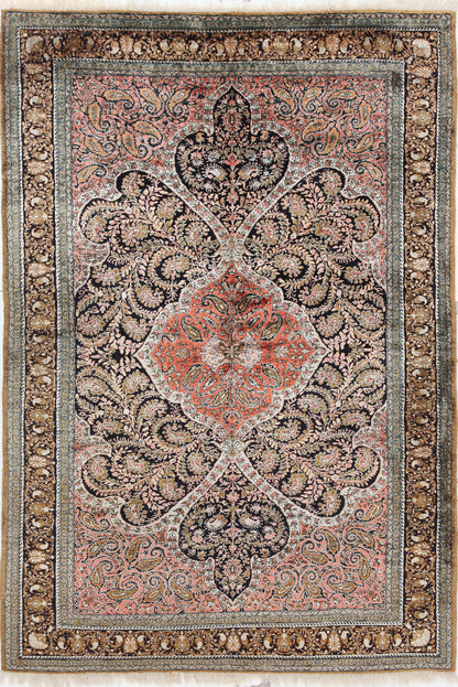 Persian Qum Silk Rug 204_135 cm