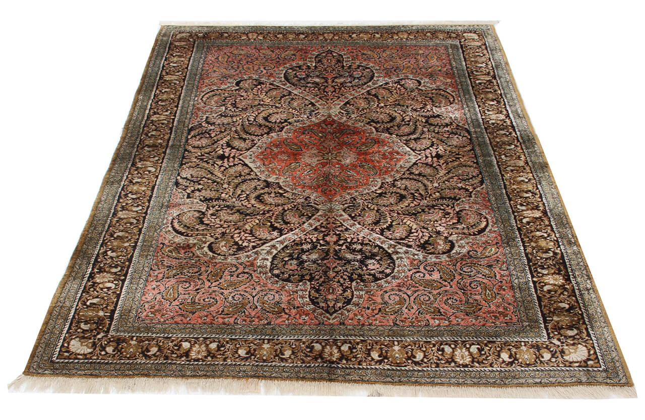 Persian Qum Silk Rug 204_135 cm