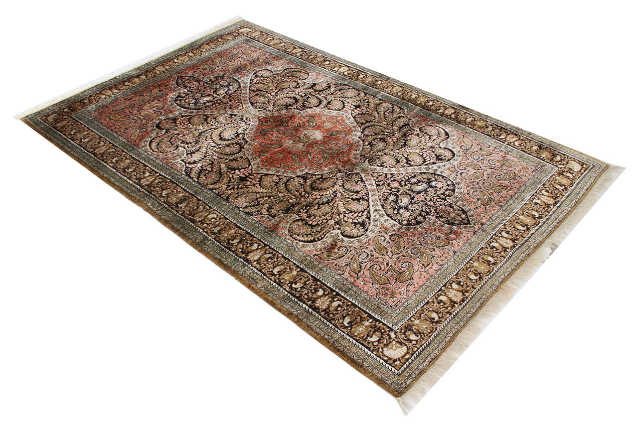 Persian Qum Silk Rug 204_135 cm