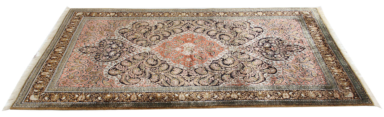 Persian Qum Silk Rug 204_135 cm