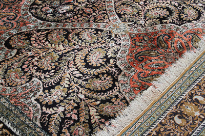 Tappeto Persiano QUM in seta 204x135cm - CarpetLiving