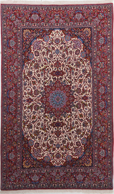 Tappeto Persiano ISFAHAN Seta/Lana 255x156cm - CarpetLiving