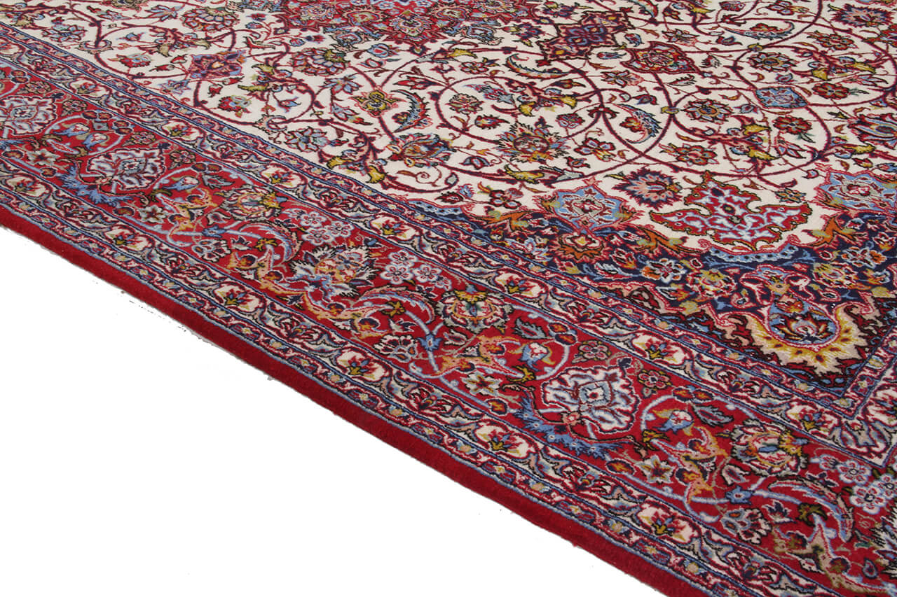 Tappeto Persiano ISFAHAN Seta/Lana 255x156cm