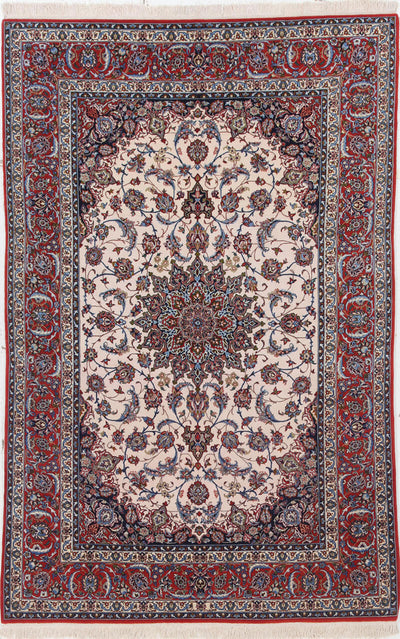 Tappeto Persiano ISFAHAN Seta/Lana 234x154cm - CarpetLiving