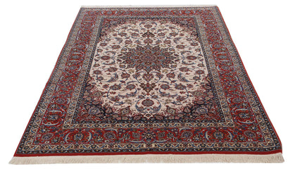 Tappeto Persiano ISFAHAN Seta/Lana 234x154cm