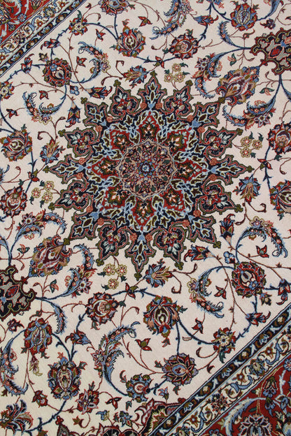 Tappeto Persiano ISFAHAN Seta/Lana 234x154cm