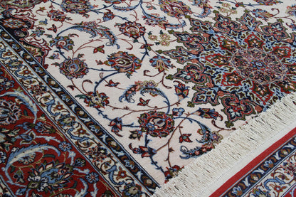 Tappeto Persiano ISFAHAN Seta/Lana 234x154cm