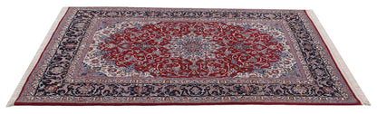 Persian Isfahan Silk & Wool Rug 220_152 cm