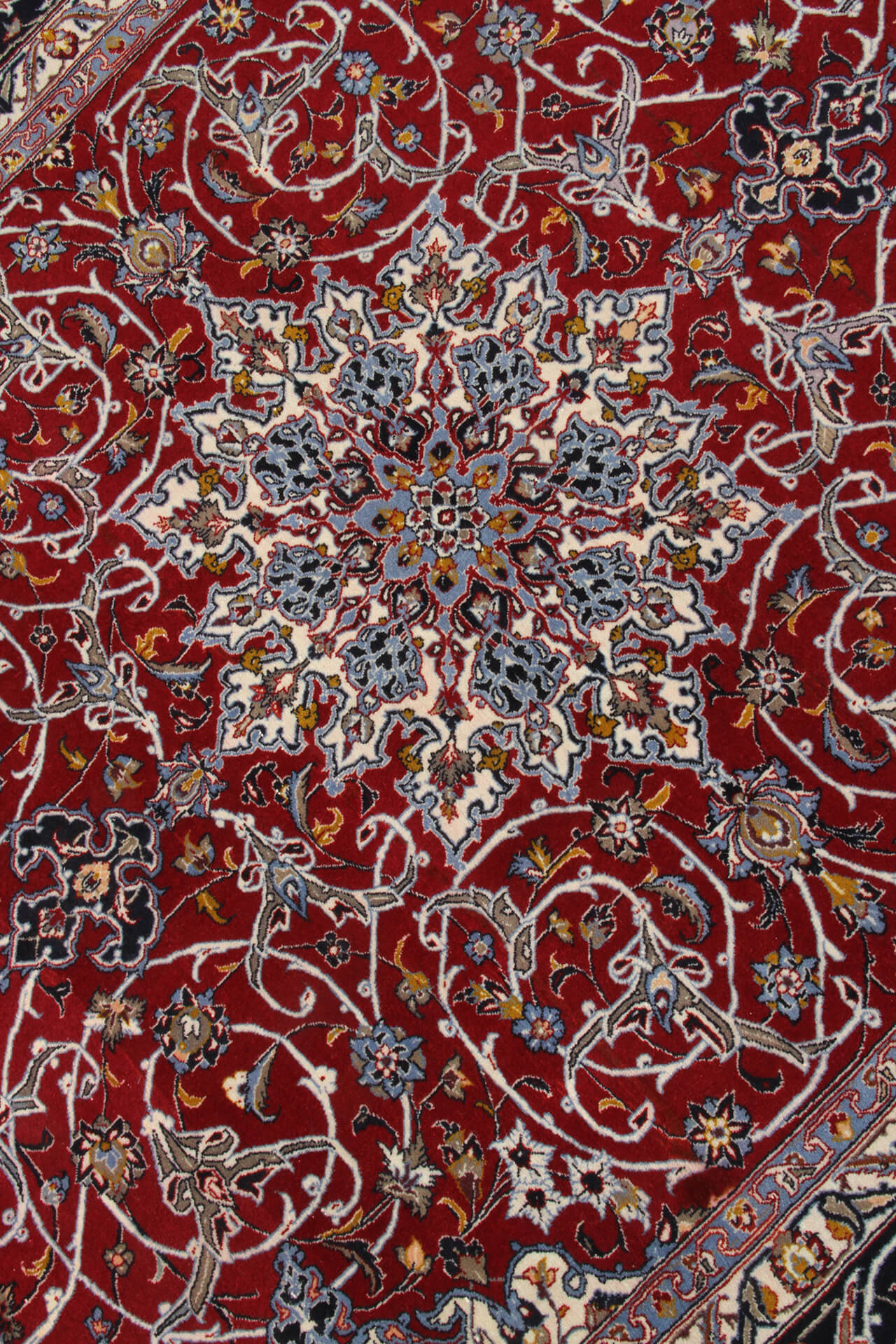 Persian Isfahan Silk & Wool Rug 220_152 cm