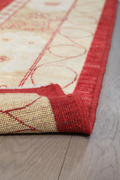 Tappeto Ziegler Farahan premium in lana, fatto a mano 300x214cm - CarpetLiving