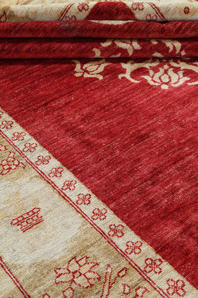 Tappeto Ziegler Farahan premium in lana, fatto a mano 300x214cm - CarpetLiving