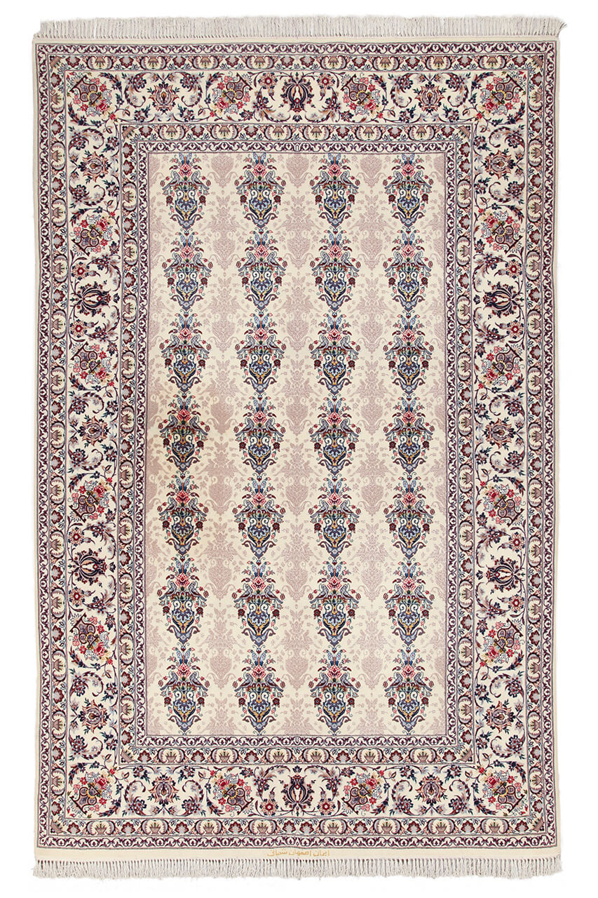 Tappeto Persiano ISFAHAN Seta/Lana 236x151cm
