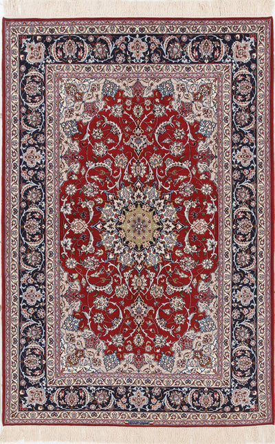 Persian Isfahan Silk & Wool Rug 238_160 cm