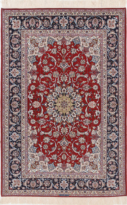 Persian Isfahan Silk & Wool Rug 238_160 cm