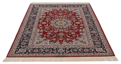 Persian Isfahan Silk & Wool Rug 238_160 cm