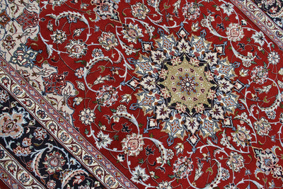 Persian Isfahan Silk & Wool Rug 238_160 cm