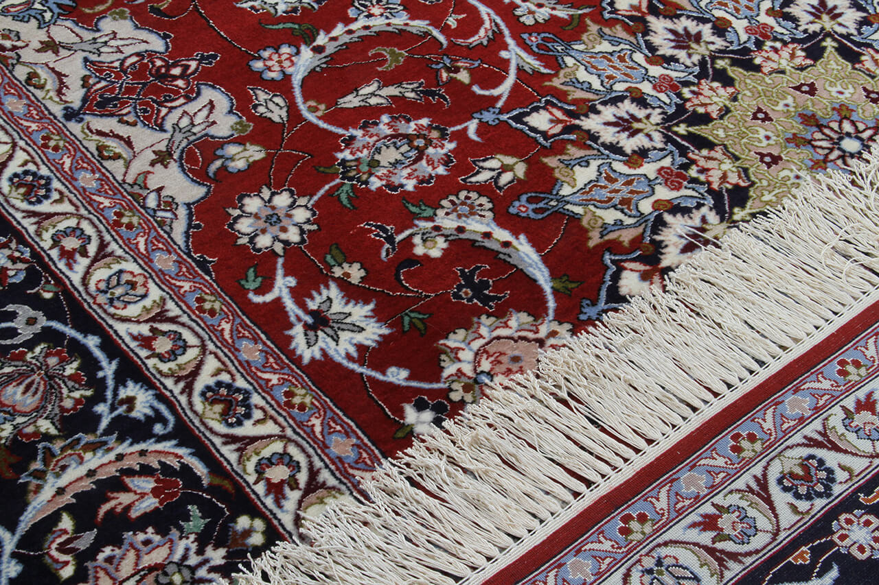 Persian Isfahan Silk & Wool Rug 238_160 cm