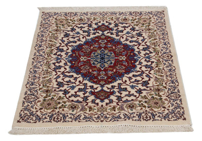 Tappeto Persiano ISFAHAN Seta/Lana 118x82cm