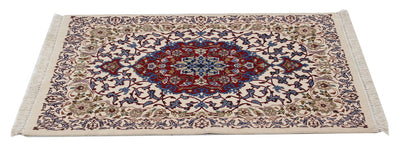 Tappeto Persiano ISFAHAN Seta/Lana 118x82cm